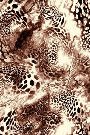 豹纹印花华亿平台图片