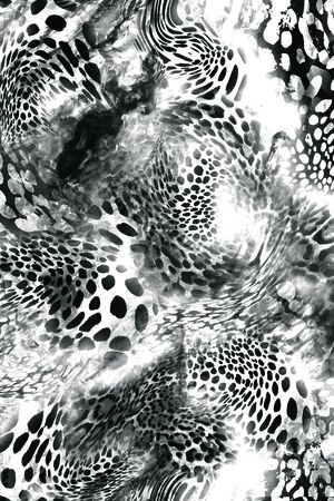 豹纹印花华亿平台图片