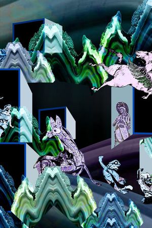 动物印花华亿平台图片