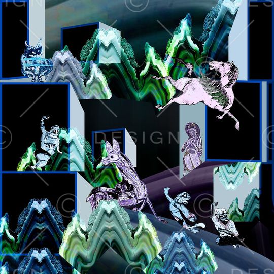 动物印花华亿平台图片