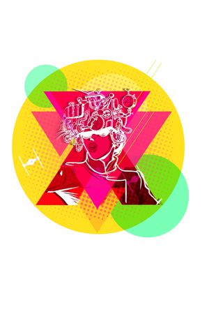 大牌男装印花华亿平台图片