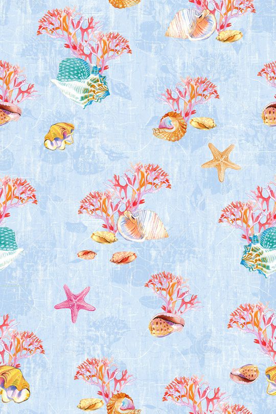 贝壳印花华亿平台图片