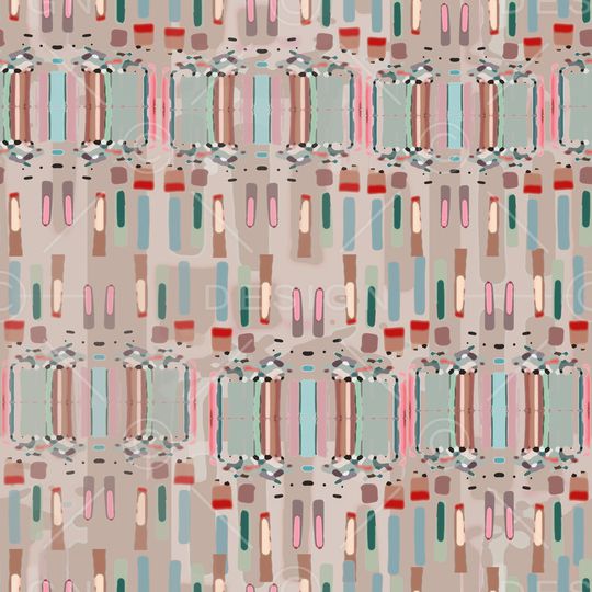 几何印花华亿平台图片