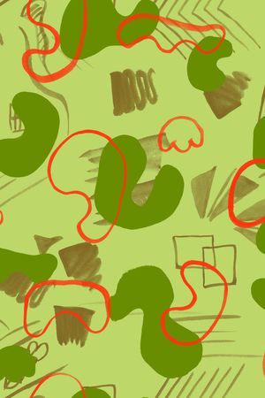 笔触印花华亿平台图片