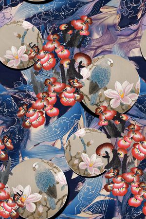 香云纱印花华亿平台图片