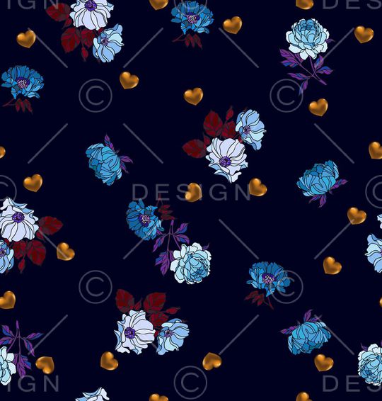 复古印花华亿平台图片