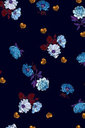 复古印花华亿平台图片