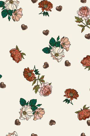 复古印花华亿平台图片