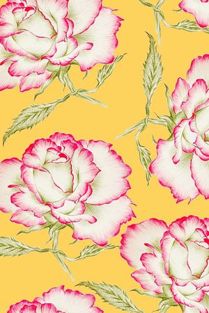 康乃馨印花华亿平台图片