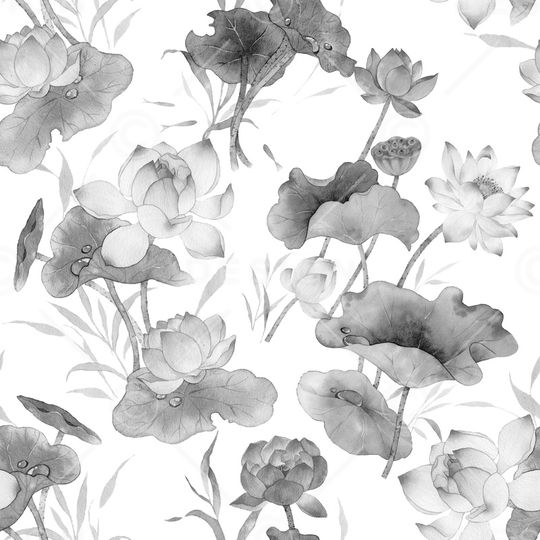 水草印花华亿平台图片