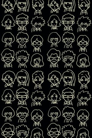 人物印花华亿平台图片