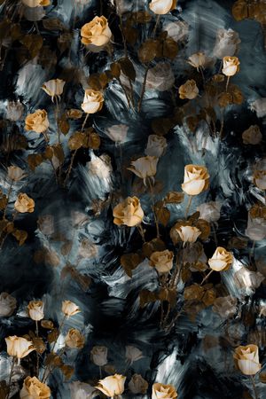 复古印花华亿平台图片