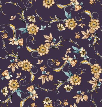 1299538-200301卷草花紫色