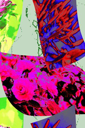 线条画印花华亿平台图片