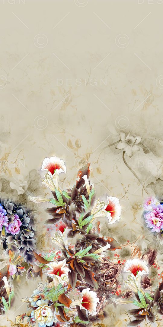 女装定位花印花华亿平台图片