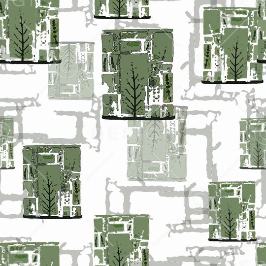 几何印花华亿平台图片