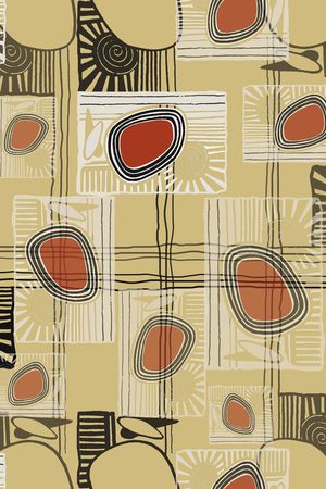 几何印花华亿平台图片