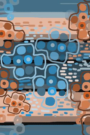 几何印花华亿平台图片