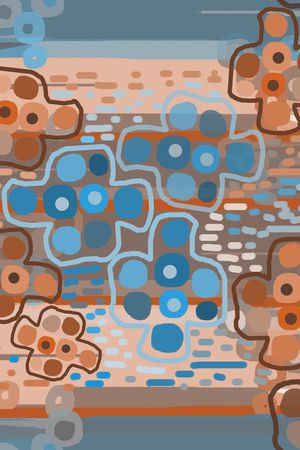 几何印花华亿平台图片