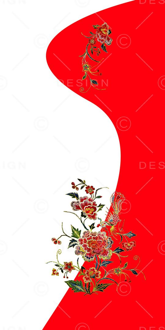 女装定位花印花华亿平台图片