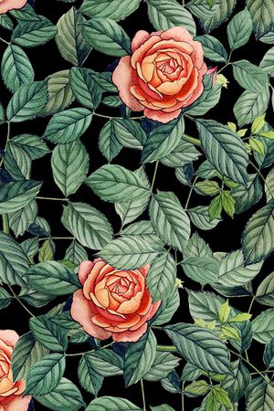 树枝印花华亿平台图片