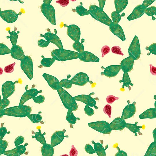 绿植树叶印花华亿平台图片