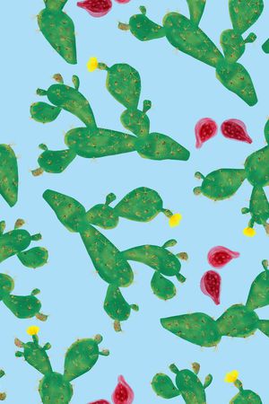 绿植树叶印花华亿平台图片