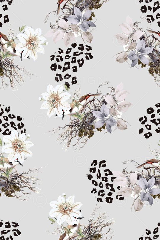 春夏华亿平台印花华亿平台图片