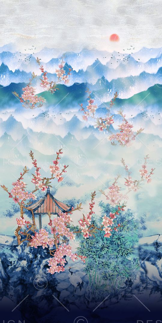 国画印花华亿平台图片