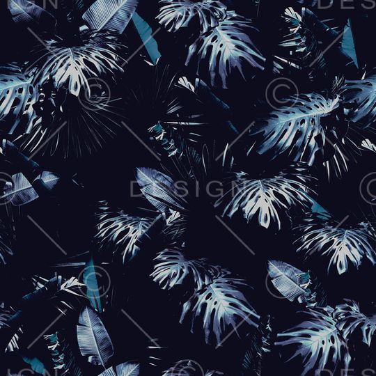 绿植树叶印花华亿平台图片