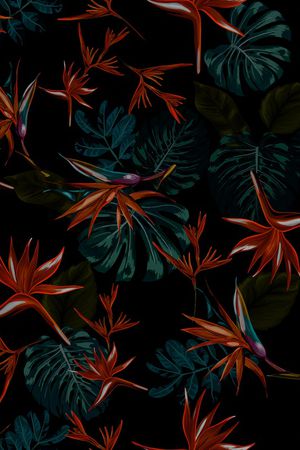 绿植树叶印花华亿平台图片