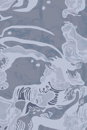 中国风印花华亿平台图片