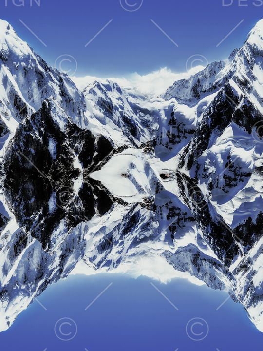 雪山印花华亿平台图片