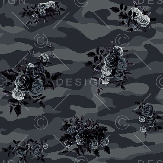 玫瑰花印花华亿平台图片