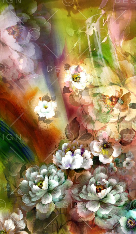 数码定位花印花华亿平台图片