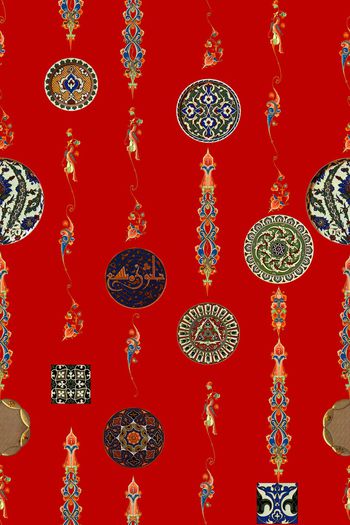 民族风印花华亿平台图片