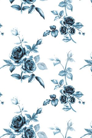 玫瑰花印花华亿平台图片