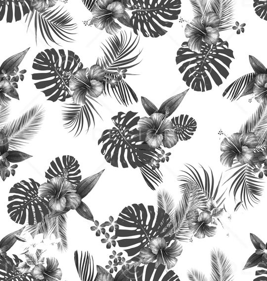 绿植树叶印花华亿平台图片