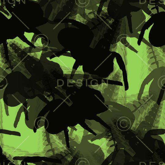 蜘蛛印花华亿平台图片