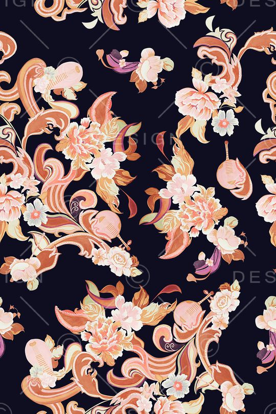 民族风印花华亿平台图片