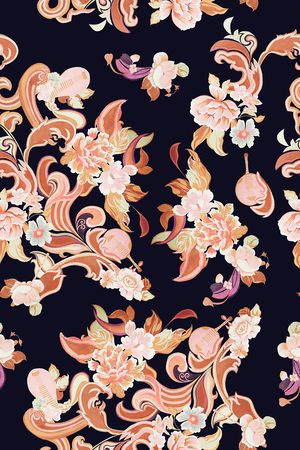 民族风印花华亿平台图片