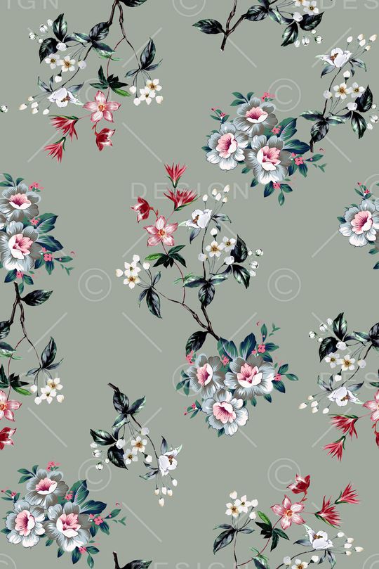 春夏华亿平台印花华亿平台图片