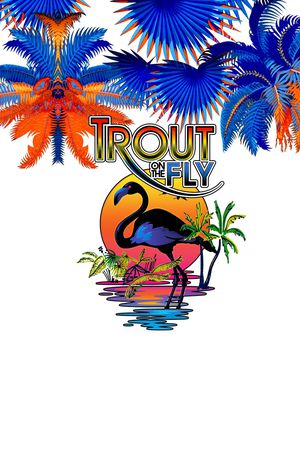 彩色椰树叶印花华亿平台图片