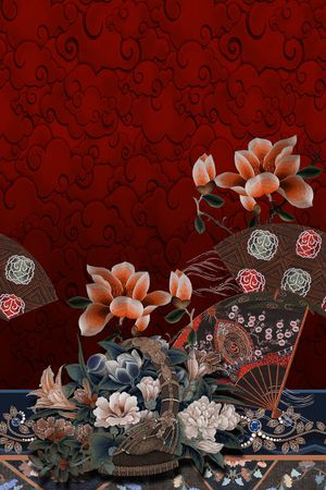 大牌风印花华亿平台图片