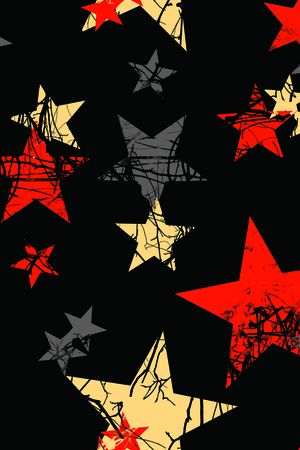 抽象男装印花华亿平台图片