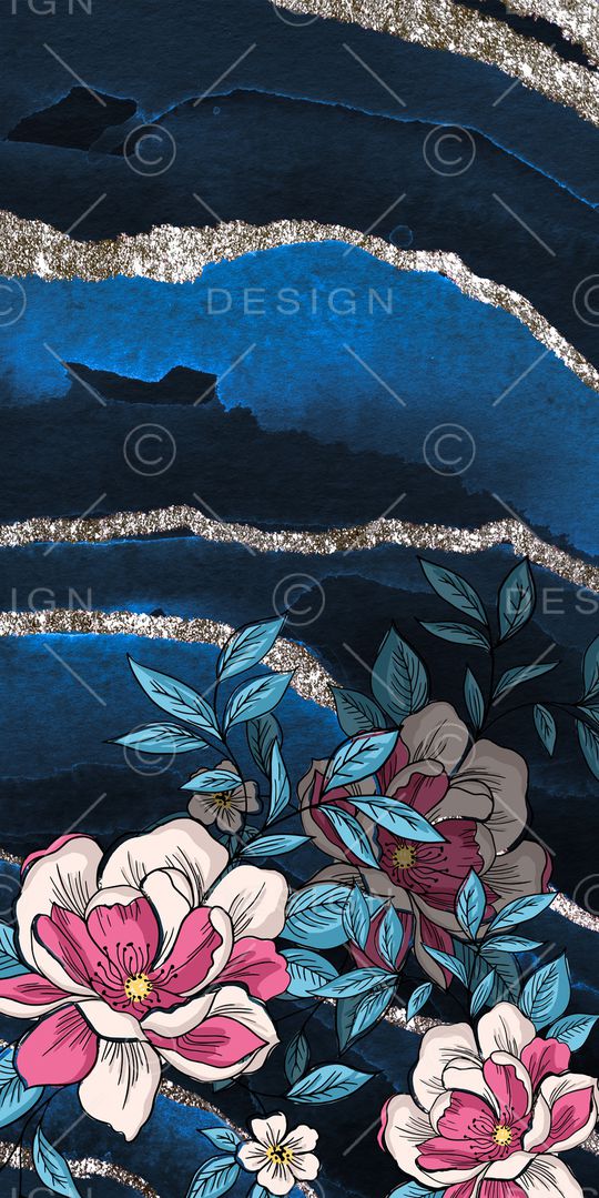 女装定位花印花华亿平台图片