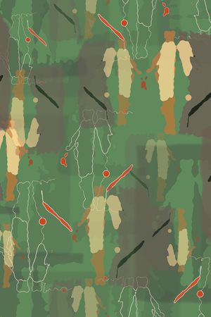 几何印花华亿平台图片