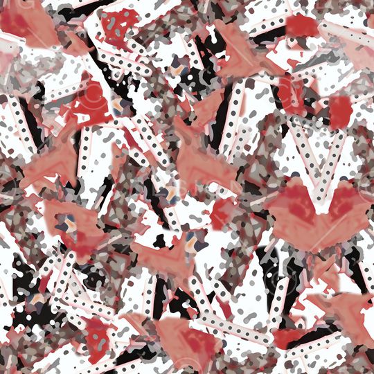 几何印花华亿平台图片