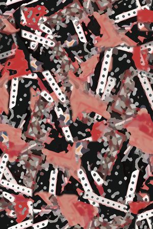 几何印花华亿平台图片