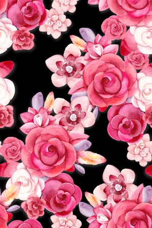 水彩印花华亿平台图片